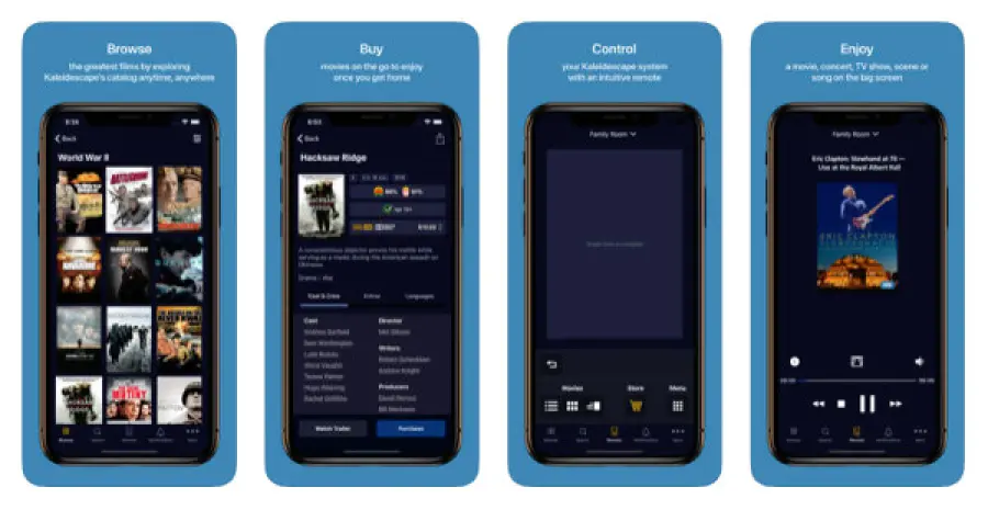 Kaleidescape presenta l'app mobile