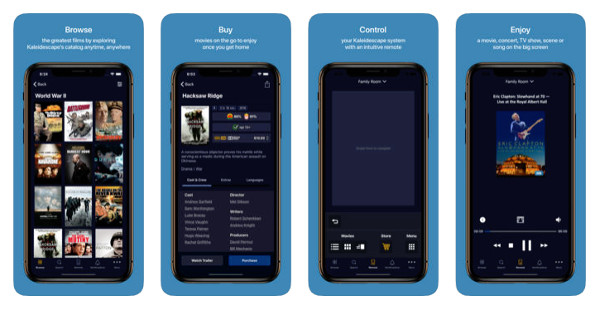 Kaleidescape presenta l'app mobile