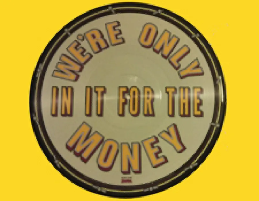 Frank Zappa's We Are Only It It For The Money in Mono, Record Store Day Edizione limitata LP