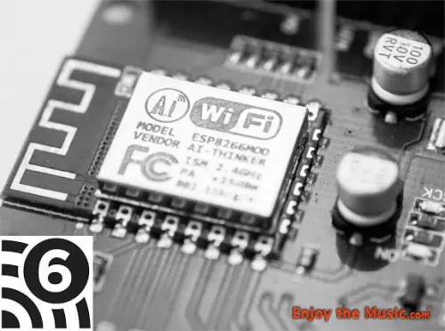 Stream audio ad alta risoluzione tramite connettività Wi-Fi di prossima generazione 802.11ax