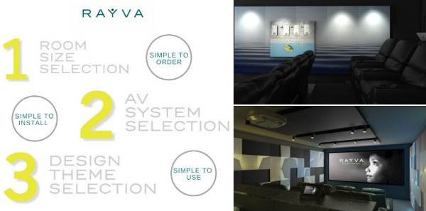 Rayva aggiunge flessibilità ai suoi teatri Home chiavi in ​​mano