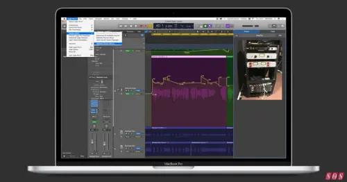 Logic Pro 10.4.2 consente note fotografiche, librerie audio su ext. HDs