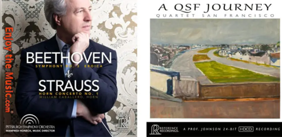 Nuovi album di Beethoven / Strauss Plus delle registrazioni di riferimento A Album di viaggio QSF