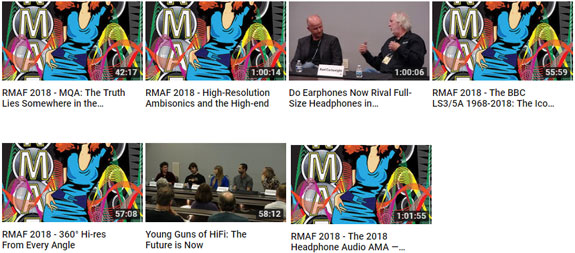 RMAF 2018 Seminar Videos - Sponsorizzato da Enjoy the Music.com: