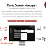 Software Dante Domain Manager per una gestione completa della rete
