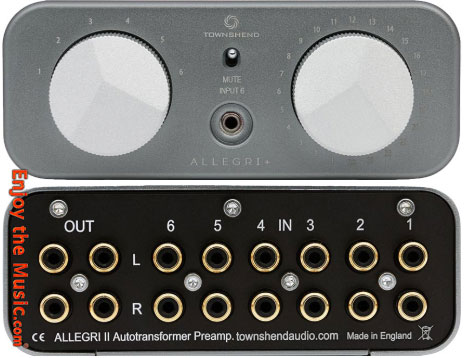 Townshend Allegri + Auto Transformer Preamplifier