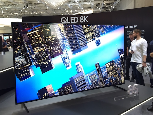 IFA 2018: da vicino con la TV 8K di Samsung