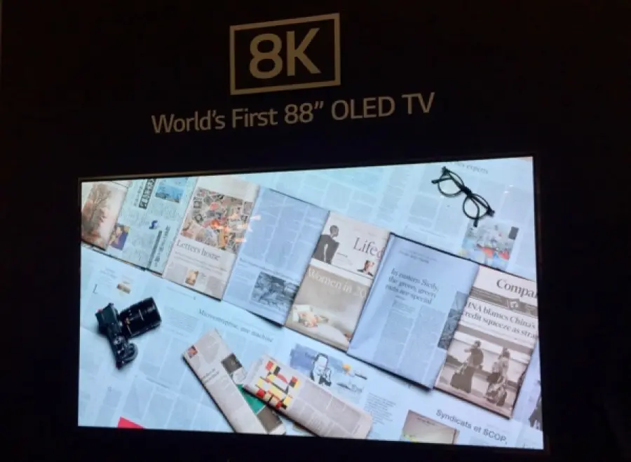 IFA 2018: da vicino con la TV OLED 8K di LG