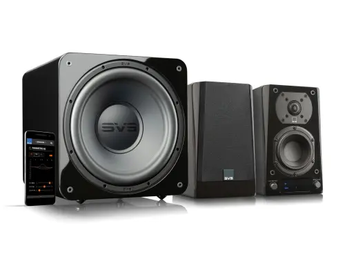 Vinci questo fantastico sistema stereo alimentato wireless SVS 2.1 Prime e SB-1000 Sub