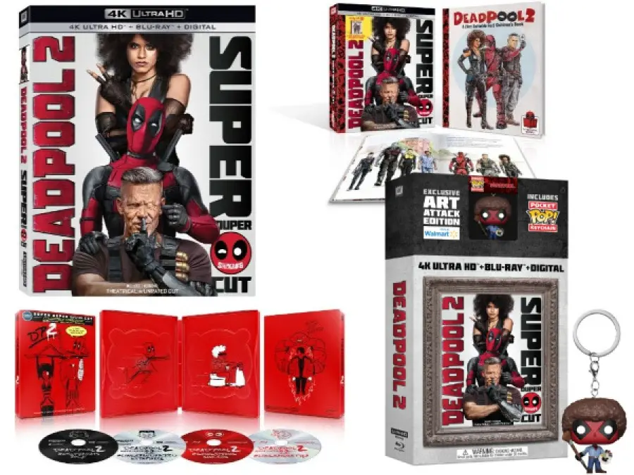 'Deadpool 2 Super Duper Cut' Hits 4K Blu-ray