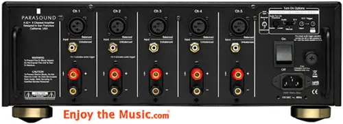 RECENSIONE: Parasound A52 + amplificatore a stato solido a cinque canali