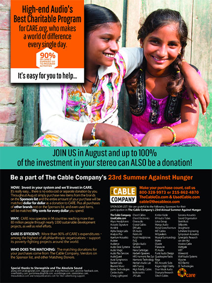 23ª estate annuale contro la fame della Cable Company