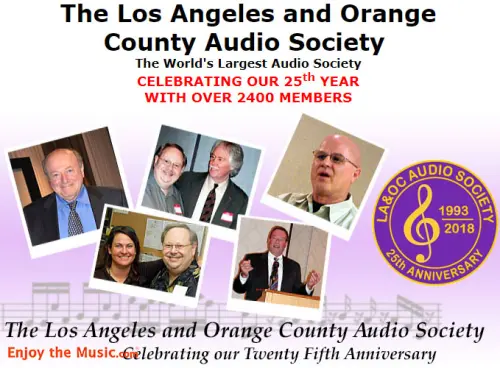 Gala di Los Angeles e Orange County Audio Society dicembre 2018