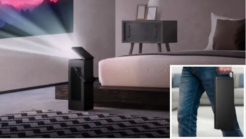 LG lancia proiettore laser 4K portatile