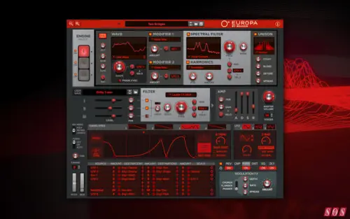 Motivo del synth Europa ora VST / AU