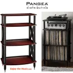 Maniglie di supporto per giradischi Vulcan TTX2 di Pangea Audio Overt 200 album