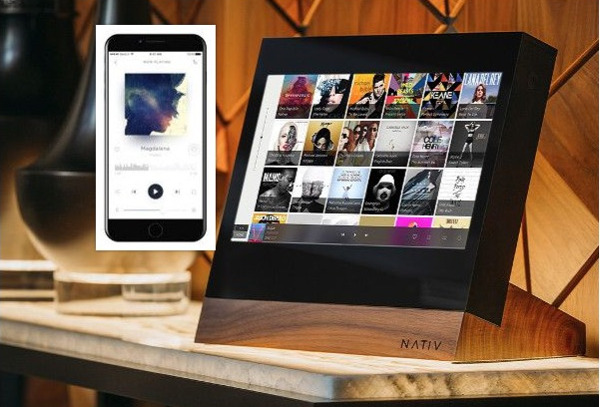 Nativ presenta le app di controllo per il server di musica ad alta risoluzione