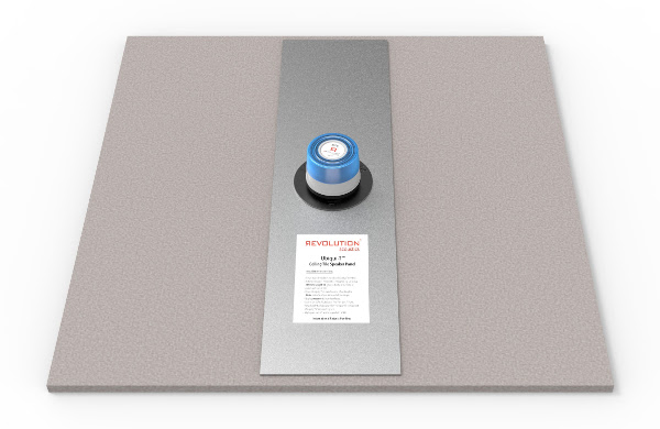 Revolution Acoustics emette suoni a 360 ° dall'alto