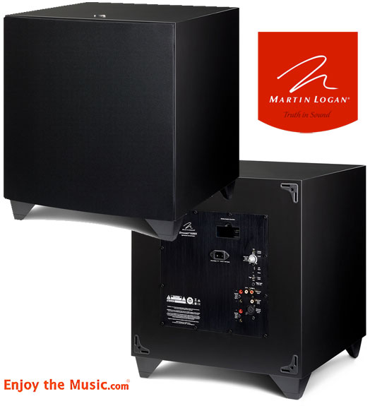 I subwoofer MartinLogan offrono la correzione ambientale, il controllo e il segnale wireless