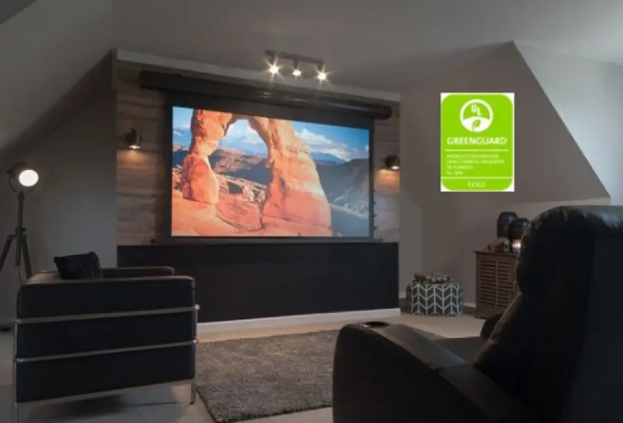 Gli schermi Elite di CineGrey ottengono la certificazione Greenguard