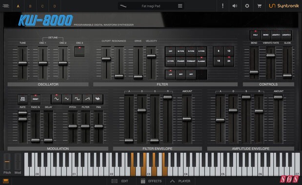 IK Syntronik 2 soft synth
