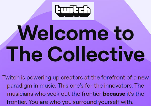 Twitch annuncia il collettivo per i musicisti