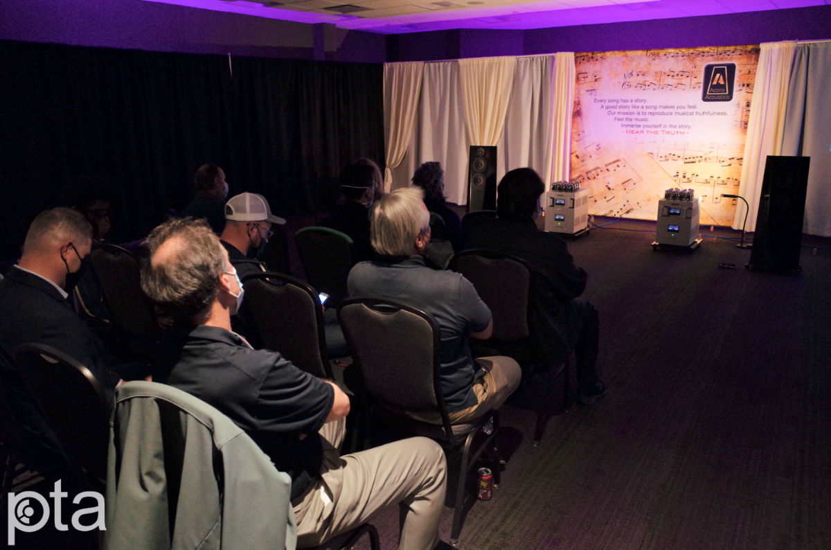 Acora Acoustics, Audio Research, Transrotor, Aurender, Esoteric, Cardas, Anne Bisson e Dave McNair | CAF 2021