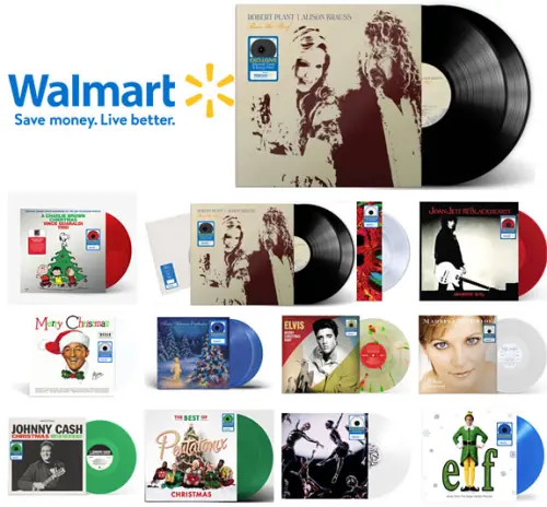 Walmart offre uscite esclusive di LP in vinile