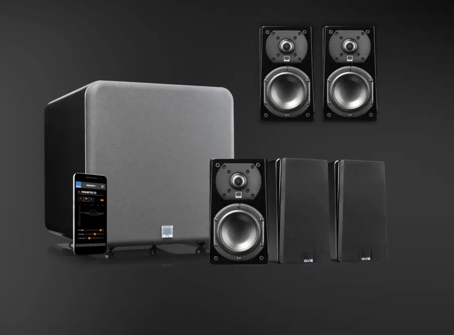 Risparmia $ 274,95 oggi su questo sistema di altoparlanti SVS Prime 5.1