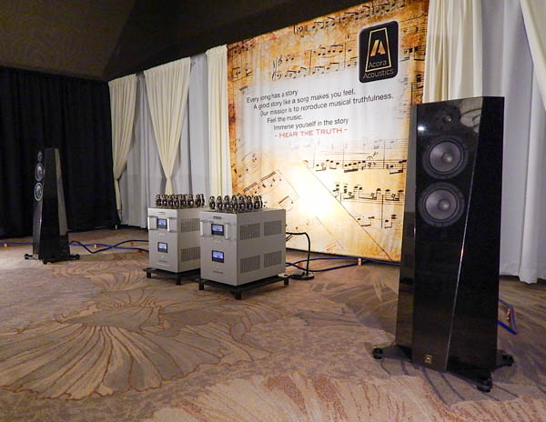 Acora, Audio Research, Transrotor, Dynavector