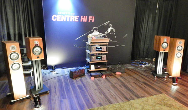 Center Hi-Fi's Genesis Room, con Marten Parker Duos, componenti T+A, Music Hall Analog e un preamplificatore fono Earmen