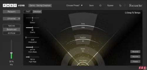 Focusrite rilascio FAST Verb
