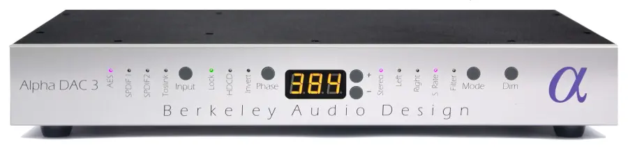 Convertitore digitale-analogico Berkeley Audio Design Alpha DAC serie 3