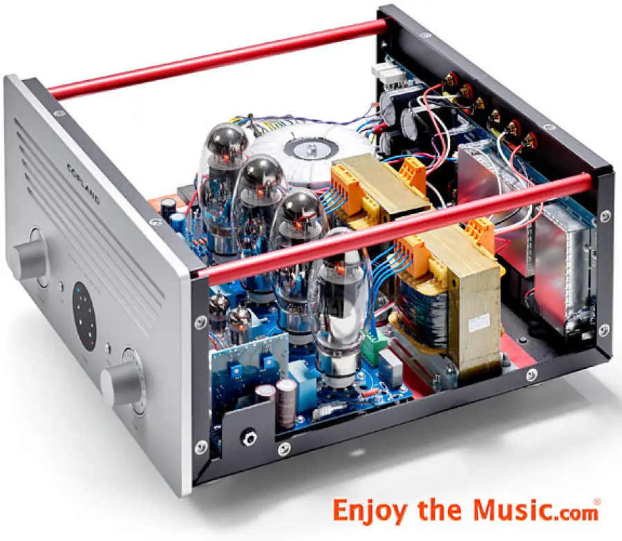 TBT: recensione dell'amplificatore integrato del tubo a vuoto Copland CTA 408