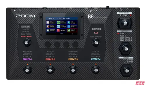 Zoom svela il processore per bassi B6