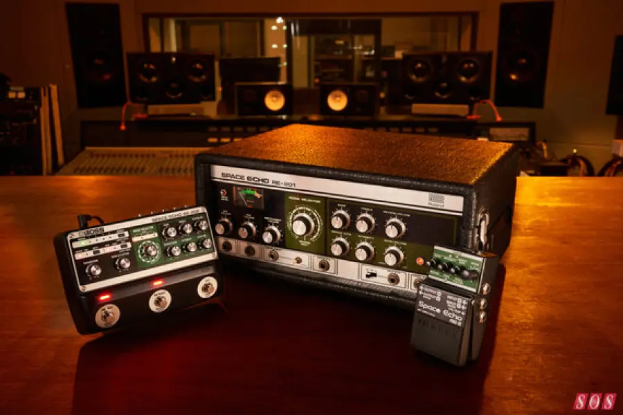 Due nuovi pedali Space Echo di Boss