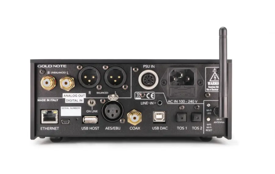 DAC/Preamplificatore di streaming Gold Note DS-10 Plus