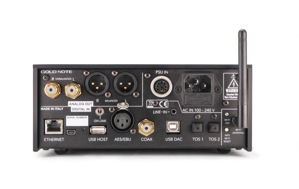 DAC/Preamplificatore di streaming Gold Note DS-10 Plus