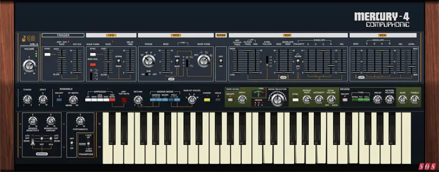 Cherry Audio Mercury-4 softsynth