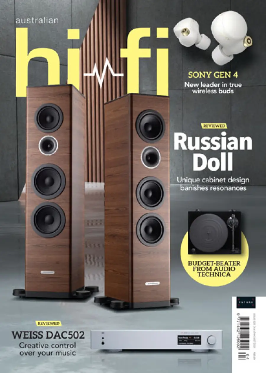 Hi-Fi australiano luglio / agosto 2021 Recensioni e pezzi di riflessione