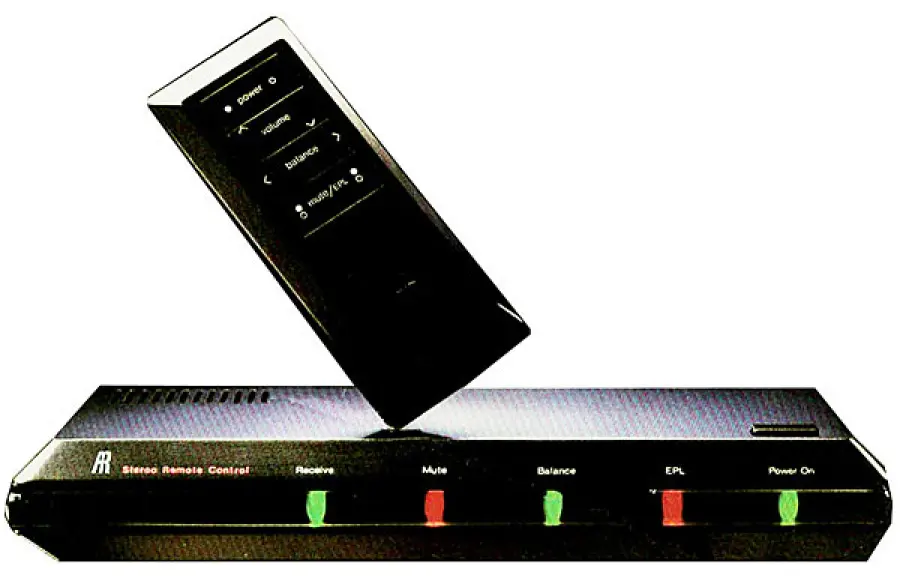 Telecomando stereo per ricerca acustica