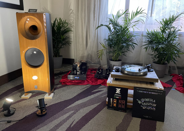 Altoparlante Zingali Acoustics Twenty 1.2 EVO Thirtieth Anniversary Edition, monoblocchi Cary Audio CAD-805 RS e preamplificatore SLP98P, Pear Audio Blue Kid Thomas