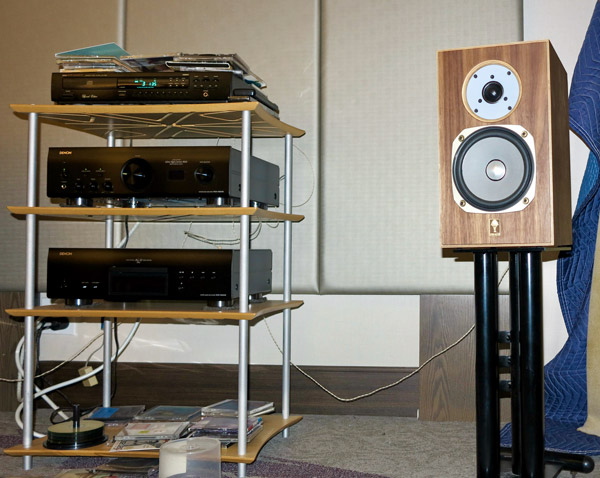 Tonian Labs Oriaco G6 Altoparlante con Denon e Marantz