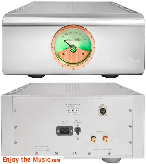 Dan D'Agostino Amplificatori MAS Progression M550 e S350