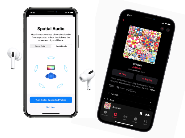Apple Music aggiunge atmosfera, audio senza perdita di qualità nel rifacimento della qualità del suono