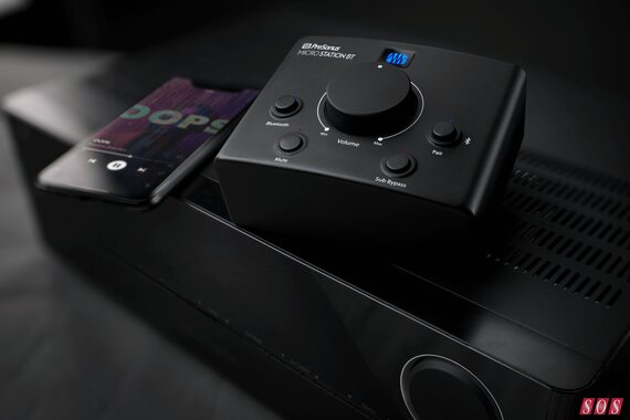 PreSonus rilascia MicroStation BT