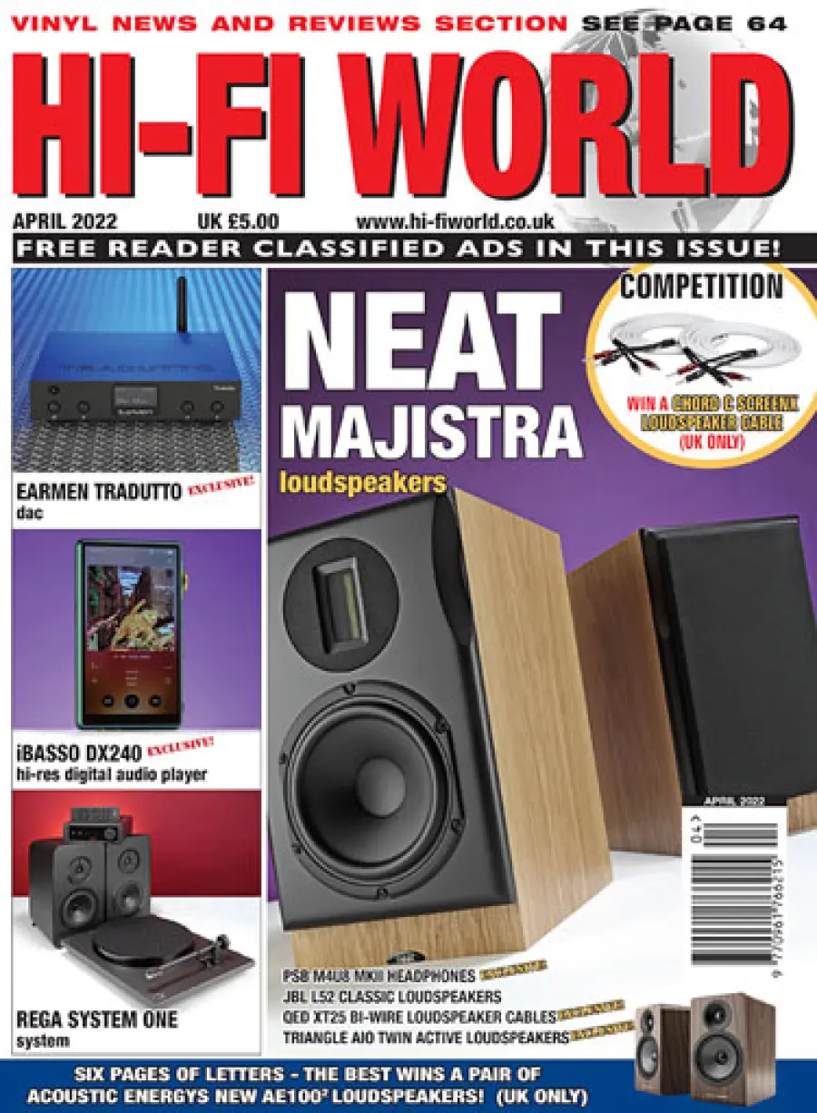 Recensioni e Think Pieces di aprile 2022 di Hi-Fi World