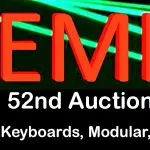 Asta di strumenti musicali elettrici vintage