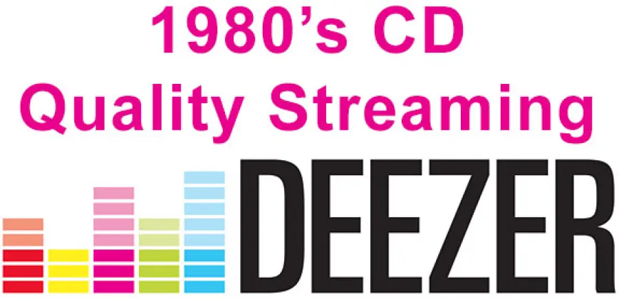 Deezer segue Spotify con lo streaming musicale di qualità CD degli anni '80
