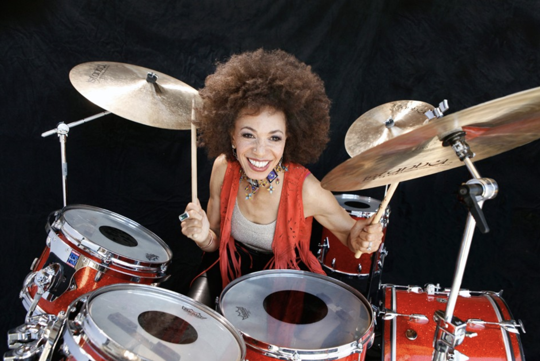 Cindy Blackman Santana è venuta a giocare